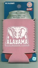 Kolder Alabama Crimson Tide Coolie Lata Enfriador Botella Chaqueta Manga Bebida, Rosa Biberón Coolers price