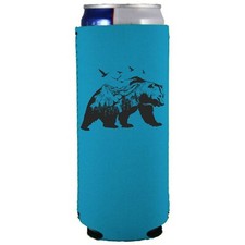 Mountain Bear 12 OZ Neopreno Slim Can Coolie; Compatible con Ultra Biberón Coolers price