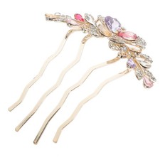 Peine lateral para el cabello boda novia updo accesorio para el cabello estrás pinza para el cabello mujeres Cepillo price