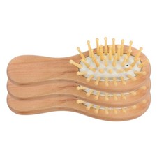 1 Juego de Cepillo de Pelo Bolsa de Aire de Madera Peine de Masaje Reutilizable para el Cuidado del Cuero Cabelludo Beige Cepillo price