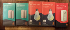 Lote de sistema de seguridad para el hogar HIVE: 2 sensores de ventana/puerta, 2 luces activas, 1 enchufe Security Sistema Sets price