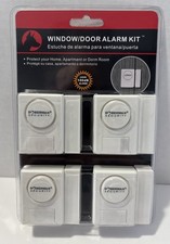 Kit de alarma Doberman ventana/puerta de seguridad 100 Db gatillo magnético - paquete de 4 - nuevo Security Sistema Sets price