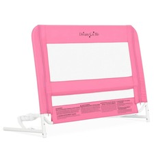Riel de cama de seguridad Dream On Me Hide Away rosa malla de seguridad para niños pequeños Cama Rail para bebé price