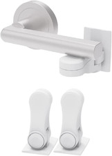 Seguro Infantil para Manija de Puerta, Bloque Puerta Ninos sin Taladro 2 Pzs Seguridad Set para bebé price