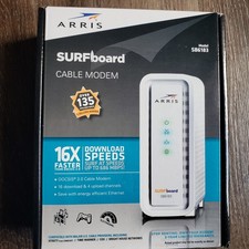 Módem por cable ARRIS SurfBoard SB6183 686 Mbps - blanco - nuevo Modem price
