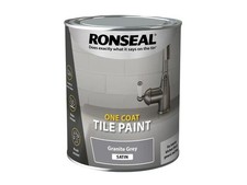 Ronseal - Pintura para azulejos One Coat gris granito satinado 750 ml Granite Pintura price
