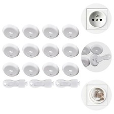 Cubierta de enchufe de pared a prueba de niños de 18 piezas Outlet Funda price