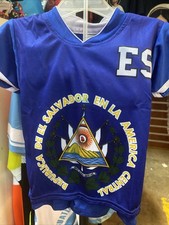 Camiseta de fútbol de El Salvador para Bebé Talla 0 Jersey para bebé price