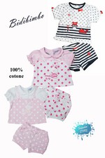 Completo para Bebé En Jersey De Algodón Bordado 100% BIDIBIMBO De 1A 12 Meses Jersey para bebé price