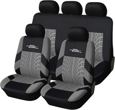 Juego Completo de Fundas Asientos Coche Grises Fundas Para Asientos Delanteros Coche Asiento Funda para bebé price
