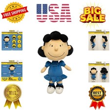 Ropa de cama de colección Peanuts Lucy felpa súper suave decorativa abrazo Pi... Almohada y Funda para bebé price