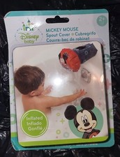 Cubierta de boquilla de seguridad inflable Disney Mickey para la mayoría de los grifos de bañera estándar Baño Tub para bebé price