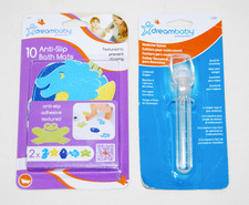 Juego de pegatinas de baño antideslizantes y cuchara medicinal Dreambaby nuevo con etiquetas Baño Tub para bebé price