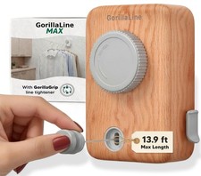 Max - Tendedero retráctil interior exterior, ropa resistente sin flacidez... Ropa Drying Rack price