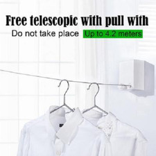 Percha de pared invisible Tendedero Ropa retráctil interior Magic Dry Ropa Drying Rack price