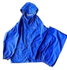 Chaqueta y Pantalones de Lluvia Bass Pro Shop Para Hombre Grande con Cremallera Botón Parka Pesca Azul Impermeable y Poncho (de Exterior) price