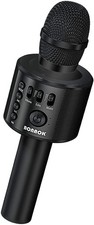 #1 Máquina de altovoz con micrófono de karaoke de mano portátil Bluetooth 3 en 1 Micrófono de karaoke price