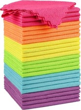 24 Toallas Para Limpieza De Casas Baño Cocina Carros Microfibra Toalla Grandes Cocina Toalla price