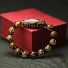 Pulsera Cuentas Tibetanas Estilo Étnico Gran Calidad Nueve y Tres Ojos Natural Ethnic Bracelet price