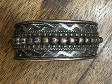 Pulsera brazalete étnico vintage - tono plata Ethnic Bracelet price