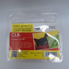 Cartucho de tinta amarilla Jet Tec CL8y para impresoras Canon CLI-8Y Pixma Printers price