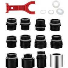 Juego de adaptadores de grifo extraíble de 12 piezas conectores roscados para grifos de cocina Faucets price
