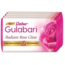 Jabón rosa pura Dabur Gulabari, jabón de baño hidratante para brillar 600 g Jabón para bebé price