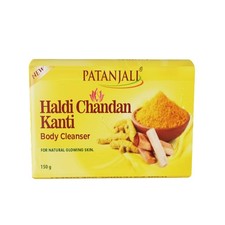 Jabón limpiador corporal Patanjali Haldi Chandan Kanti para todos 150 gramos ... Jabón para bebé price