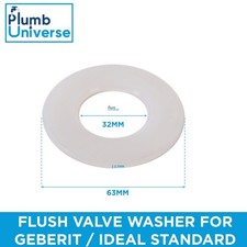 Arandela de sellado de válvula de descarga para Geberit / Estándar ideal / Válvula de descarga RAK 600 Flush Valve price