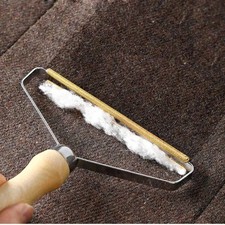 Removedor de pelusa portátil rastrillo de alfombra raspador de pelusa de piel de perro herramienta de rodillo de pelusa. Lint Removers price