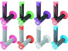 Pro Taper Clamp-On 1/2 Waffle Pillow Top Grips MX Dirt Bikes w/ Twist Throttle Clamp price