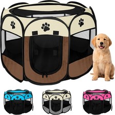 Parque para Perros Plegable 73x73x43 cm – Corralito Portátil de Tela Oxford Im Parque Cama price