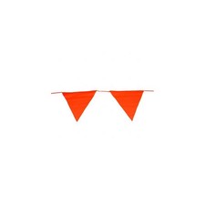 Banderines Brady 58388, naranja fluorescente, 83 ft. 15Y403 Flags y Pennants price