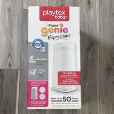 Pañal Playtex Genie Expressions cubo de pañales bloqueo de olor tiene capacidad para 50 pañales Pañal Pail price