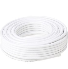 Cable satelital coaxial Labgear 25 m RG6 blanco digital aéreo, datos y satélite Satellite Cable price