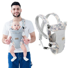 ELEGANTE Cargador Para Portador De Bebe Carga Bebes Porta Mochila Viaje Llevar Portabebés para bebé price