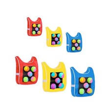 Dodgeball Game Set with Sticky Vest, Outdoor Sport Game, Throwing Balls Set, Vest (de Exterior) price