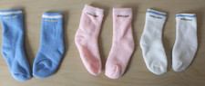 Set De Bebé DR.RON 3x Calcetines 1 - 12 Meses NUEVO Blanco/Rosa/Azul Calcetines Set de niña price