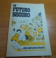 UN FUTURO SEGURO ...COMO USTED PUEDE OBTENERLO FOLLETO BOLSILLO TESTIGOS JEHOVA Seguro price