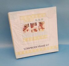 Kit de marco de fotografía álbum de recortes BABY hágalo usted mismo sellado nuevo en paquete papeles efímeros Foto Marco- Álbum para bebé price