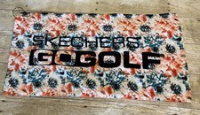 Bolsa de golf Skechers multicolor floral algodón toalla con clip, 23x12 pulgadas Foot Toalla price