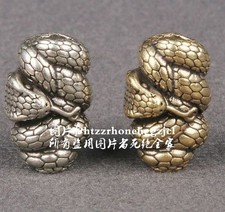 2x Latón EDC Cuentas de Serpiente Cuchillo Cordón Hágalo Usted Mismo Dije Pulsera Cadena de Mano Decoración Shahmeran Bracelet price