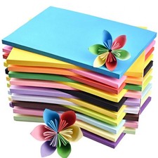 Papel de colores 100 hojas, 20 colores surtidos construcción A4 papel de copia para Scho Colored Copy Papel price