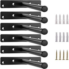 Soportes de estantería ocultos flotantes de 6"" soporte de alta resistencia para estanterías - paquete de 6 Oficina Shelving price