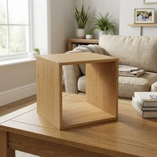 Versátil estantería de madera de haya de 1-4 niveles - Forma cúbica para espacios modernos Oficina Shelving price
