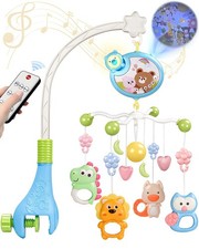 Móvil musical para cuna de bebé con música y luces, función de temporizador Cuna para bebé price