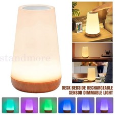 Mesita de noche de escritorio recargable con sensor luces lámpara regulable mesa de noche USB LED táctil Habitación de bebé mesa lámpara price