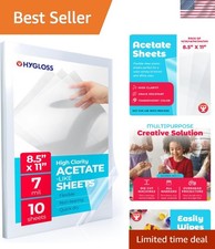 Hojas de papel acetato para proyectos artesanales transparencias aéreas de aula Foto Papers y Acetates price