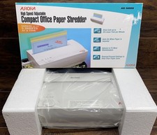 Aurora AS-500S Trituradora de Papel de 5 Hojas Tarjeta de Crédito Compacta NUEVA Papel Shredder price