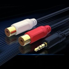 Cable adaptador de audio Y hembra estéreo auxiliar de 3,5 mm a 2 RCA para iPod MP3 MP3 Player y iPod price